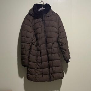 DKNY Hooded Puffer Jacket